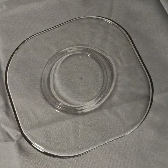 Vintage Joe Colombo Arno Glass Salad Plates Made in Italy - Picture 4 of 5